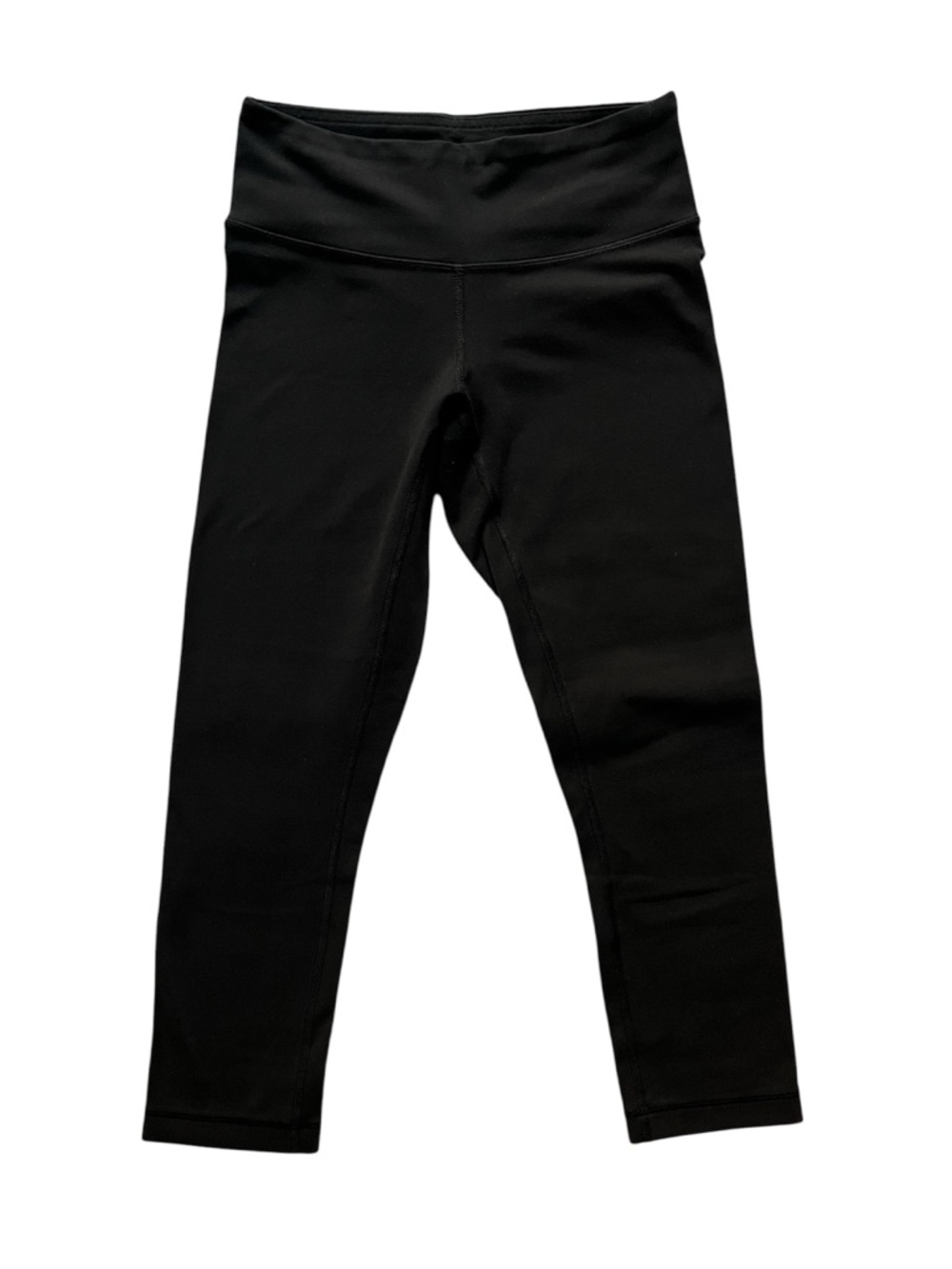 lululemon athletica Black Align High-Rise Crop Capri Yoga Leggings